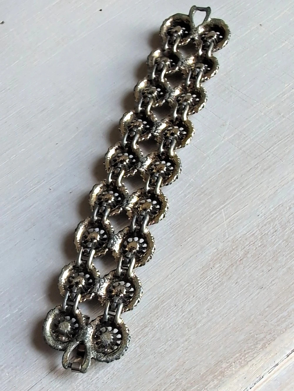 Judy Lee Multicolor Rhinestone Statement Bracelet - Picture 3 of 7